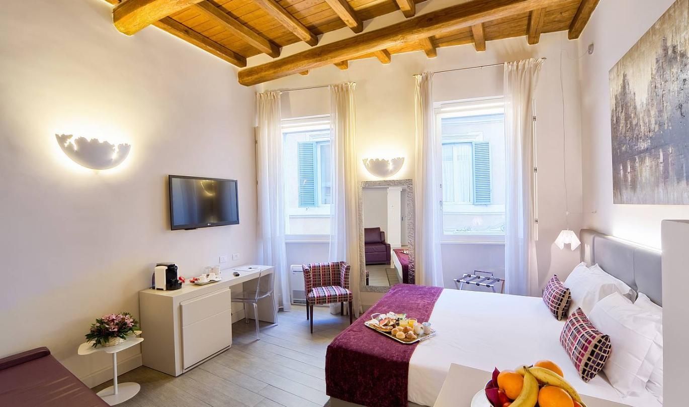 Trevi Palace Luxury Inn Rome Bagian luar foto